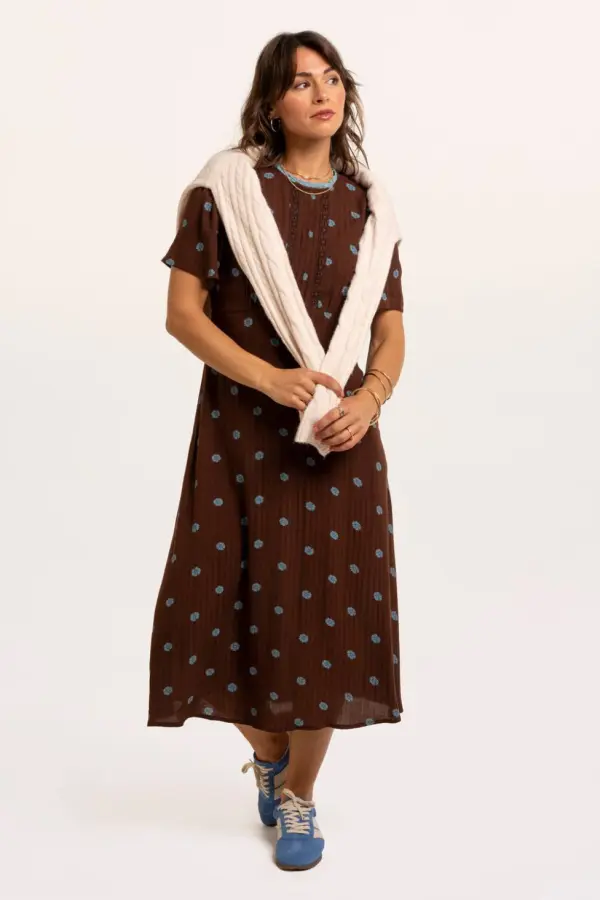 Brakeburn Women's Cedar Dress in Brown 