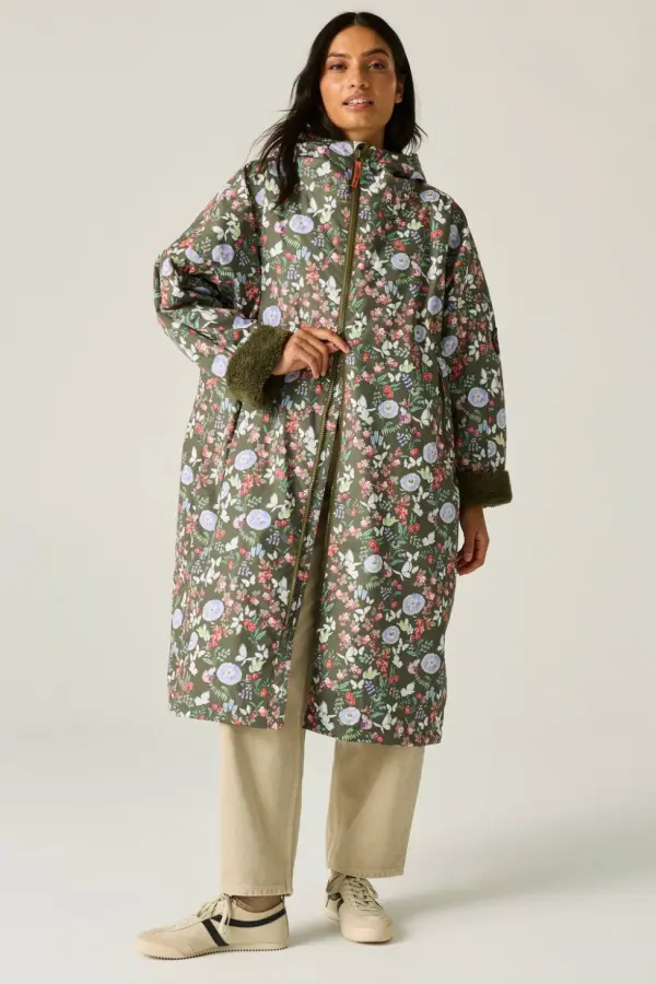 Regatta Women's Cath Kidston Changing Robe in Khaki 