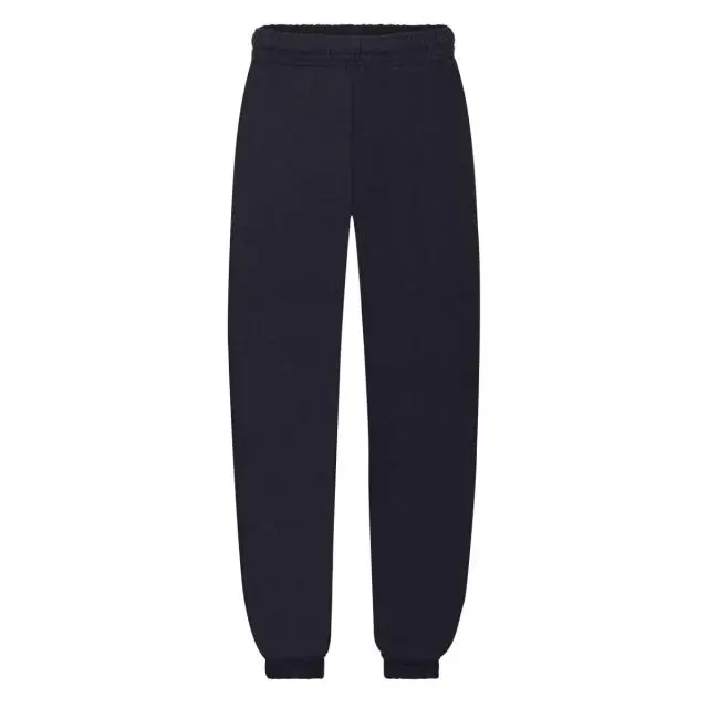Fruit of the Loom Jog Pants Jogging Bottoms in Mid Navy | Size: 7-8 Years