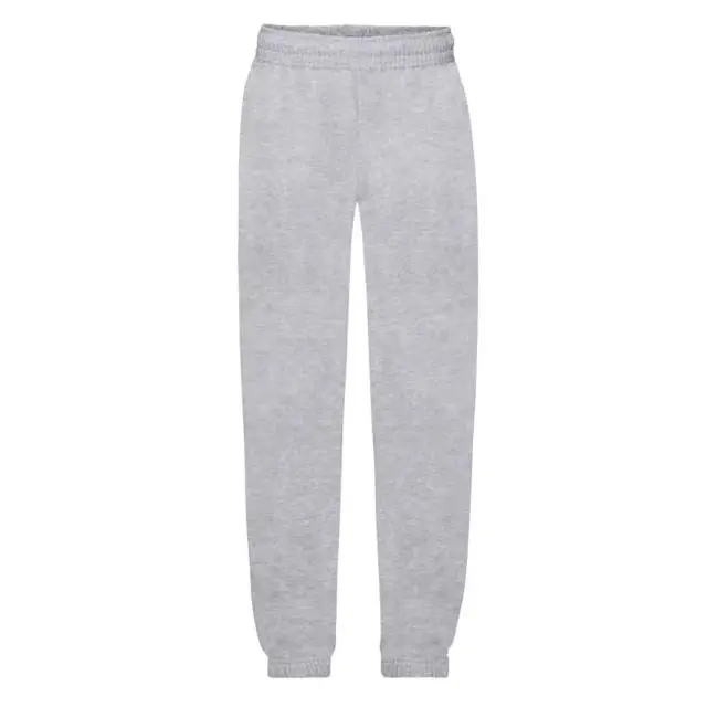 Fruit of the Loom Premium 70 30 Jog Pants Jogging Bottoms in Grey | Size: 7-8 Years