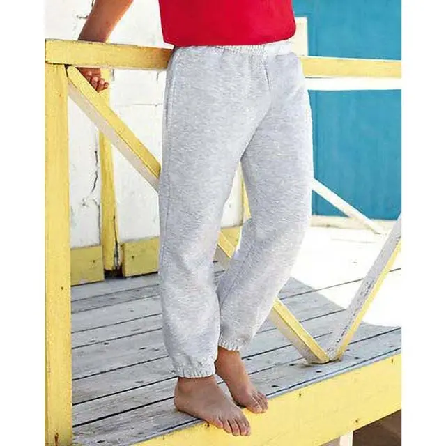 Fruit of the Loom Premium 70 30 Jog Pants Jogging Bottoms in Grey 