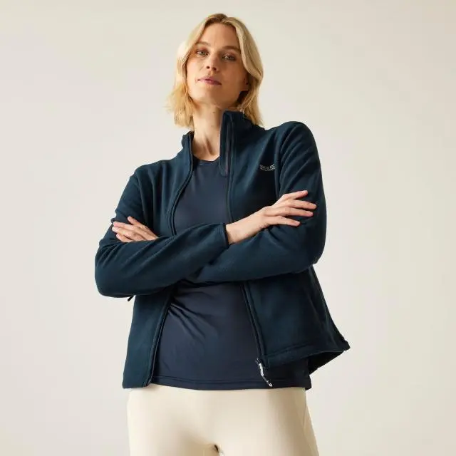 'Floreo IV' Full Zip Fleece