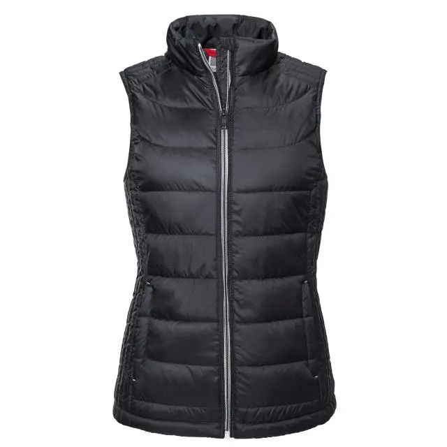 Russell Women's Nano Padded Body Warmer in Black | Size: 14