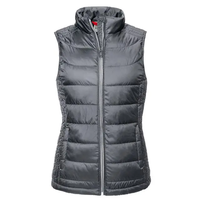 Russell Women's Nano Padded Body Warmer in Grey 