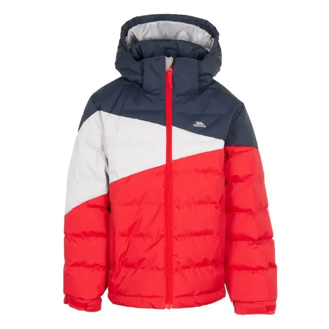 Trespass Layout Padded Jacket in Red 