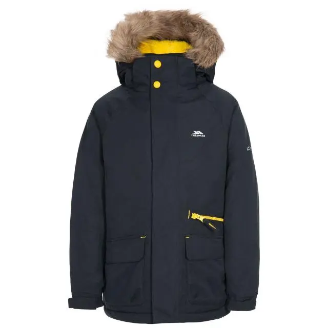Trespass Upbeat Parka in Black 