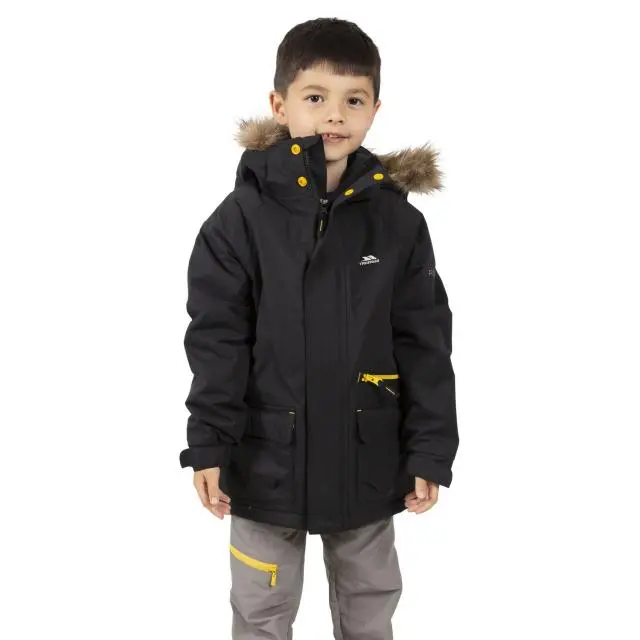 Trespass Upbeat Parka in Black 