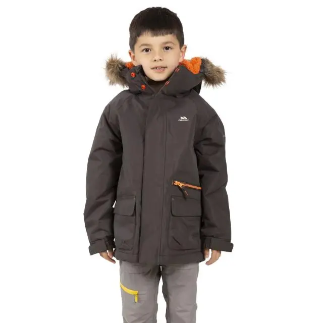 Trespass Upbeat Parka in Dark Grey 