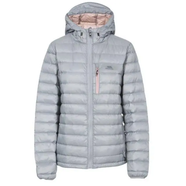 Trespass Women's Arabel Down Jacket in Light Grey 