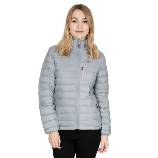 Trespass Women's Arabel Down Jacket in Light Grey 