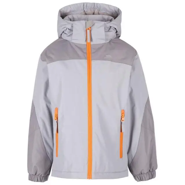 Trespass Launch TP50 Raincoat in Light Grey 