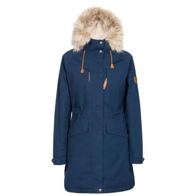 Trespass Women's Faithful Waterproof Jacket in Navy 