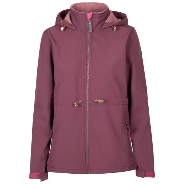Trespass Women's Aileen TP75 Soft Shell Jacket in Plum 