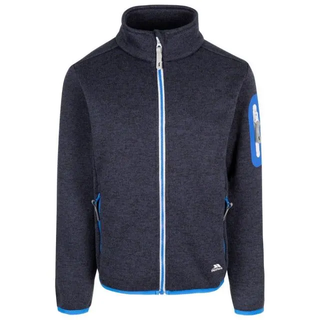 Trespass Whisk AT300 Fleece Jacket in Navy | Size: 7-8 Years
