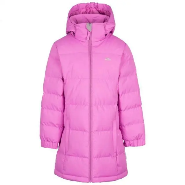 Trespass Girl's Tiffy Padded Coat in Pink 