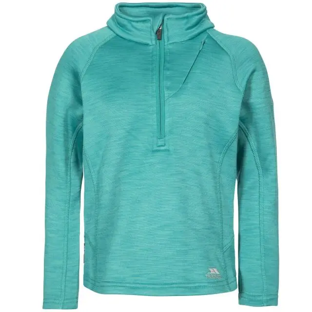 Trespass Girl's Celina Fleece in Green | Size: 2-3 Years