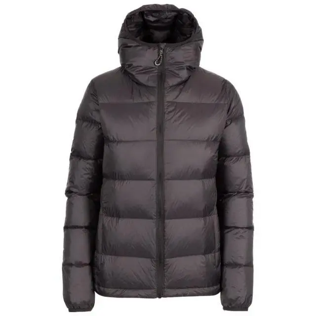 Trespass Women's Humdrum Packaway Down Jacket in Black 