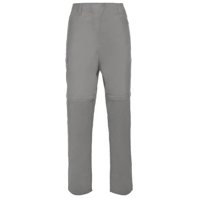 Trespass Women's Rambler Convertible Hiking Trousers in Grey 
