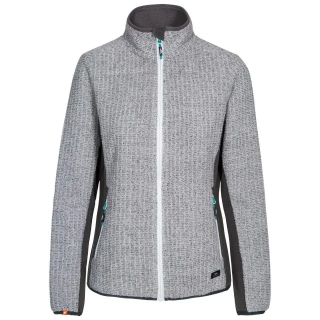 Trespass Women's Liggins Fleece Jacket in Grey 