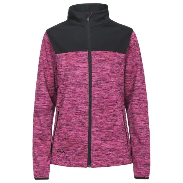 Trespass Women's Laverne DLX Softshell Jacket in Fuchsia 