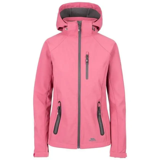 Trespass Women's Bela II Waterproof Soft Shell Jacket in Rose 