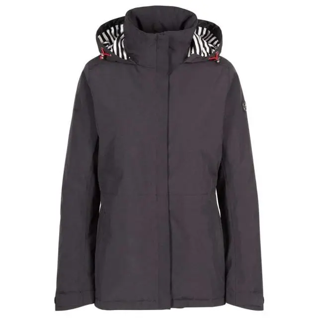 Trespass Women's Frosty TP75 Padded Waterproof Jacket in Black 