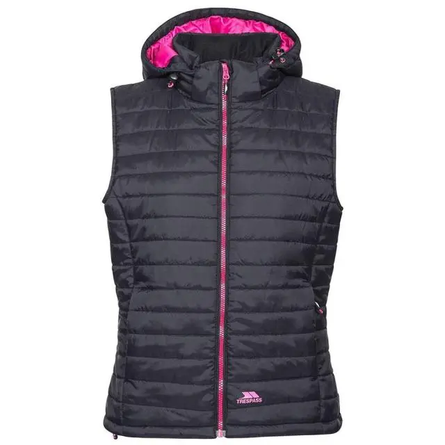 Trespass Women's Aretha Casual Gilet in Black 