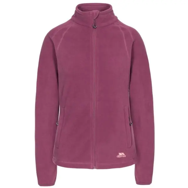 Trespass Women's Nonstop Fleece Jacket in Mauve 