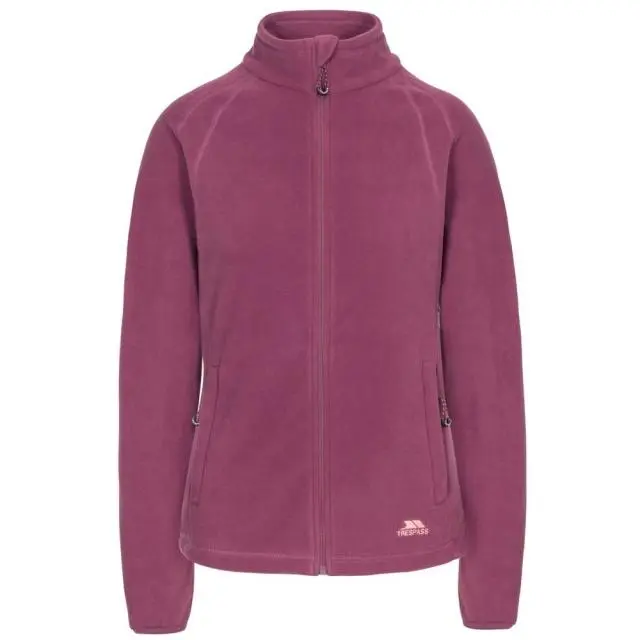 Trespass Women's Nonstop Fleece Jacket in Mauve 