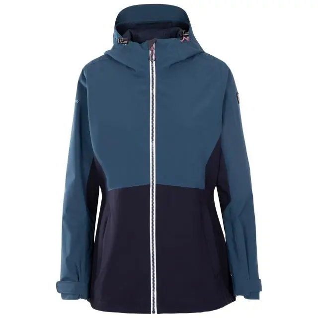 Trespass Women's Alfresco TP75 Waterproof Jacket in Navy 