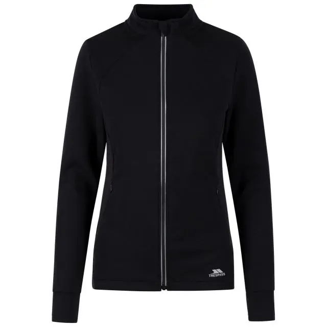 Trespass Women's Ridge Track Jacket in Black 