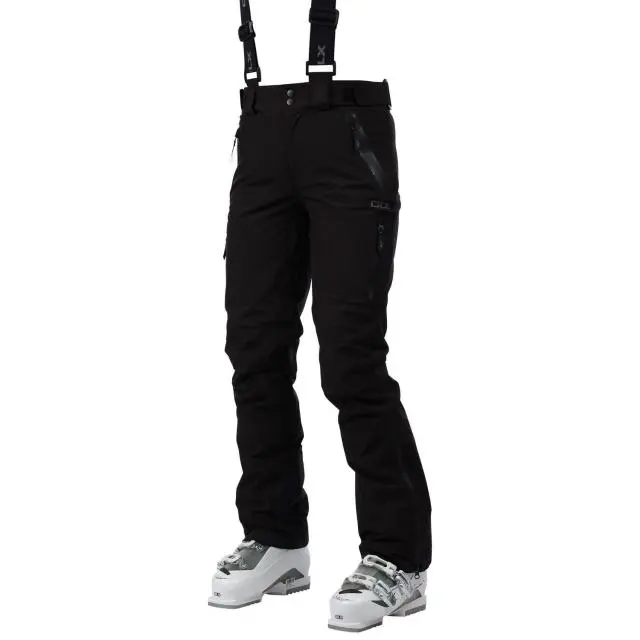 Trespass Women's Marisol II DLX Waterproof Ski Trousers in Black 