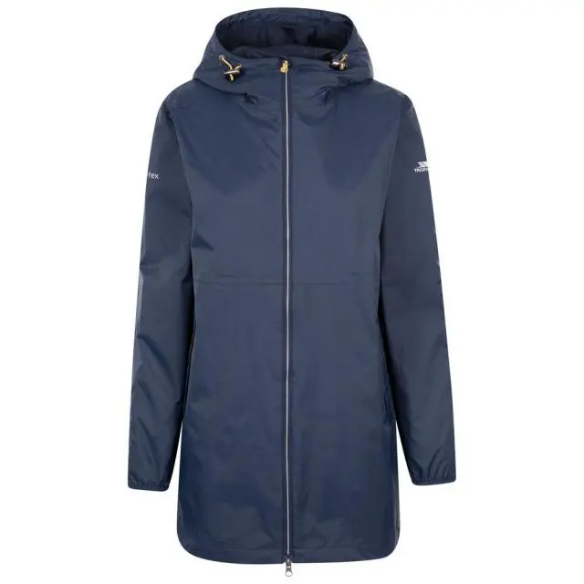 Trespass Women's Keepdry TP75 Waterproof Jacket in Navy 