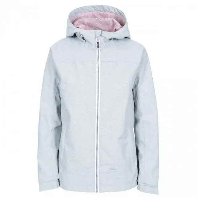 Trespass Women's Virtual Waterproof Jacket in Grey | Size: Large