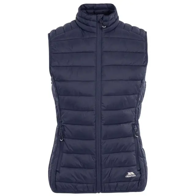 Trespass Women's Teeley Packaway Gilet in Navy 