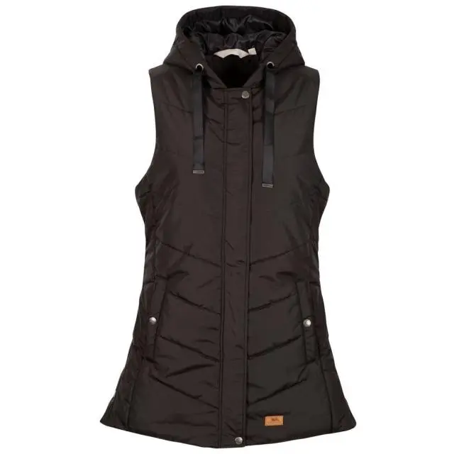 Trespass Women's Juniper Padded Gilet in Black 