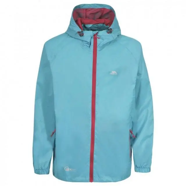Trespass Qikpac X Packaway Jacket in Aqua 