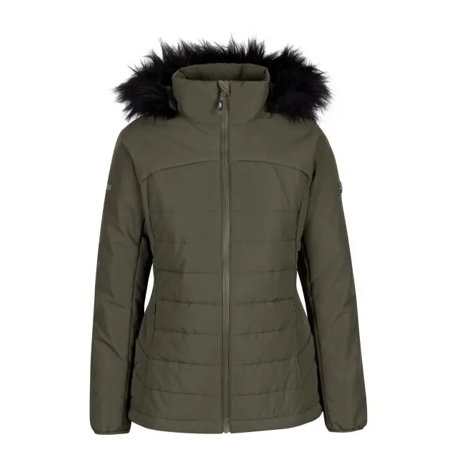 Trespass Women's Translate Padded Jacket in Brown 