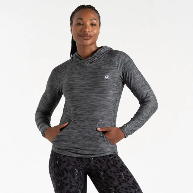 Dare 2b Women's 'Sprint City' Lightweight Hoodie in Dark Grey | Size: 8