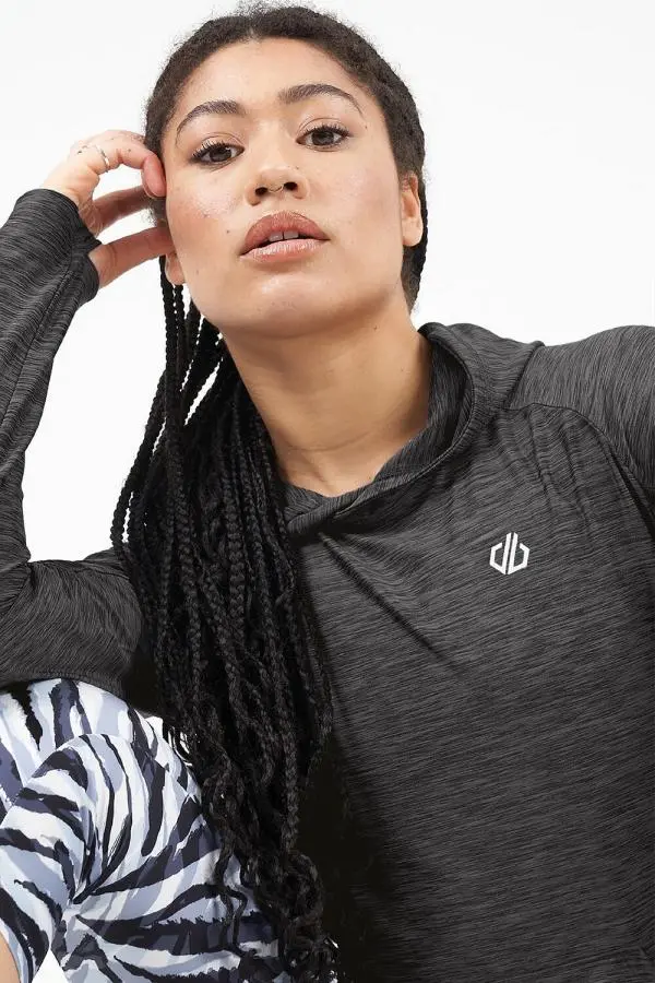 Dare 2b Women's Sprint City Lightweight Hoodie in Dark Grey 