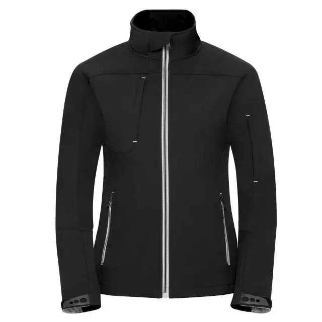 Russell Women's Bionic Soft Shell Jacket in Black 
