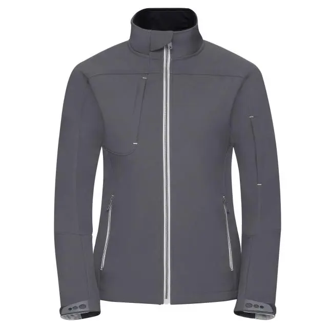 Russell Women's Bionic Soft Shell Jacket in Grey | Size: 3XL