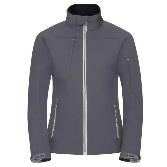 Russell Women's Bionic Soft Shell Jacket in Grey 