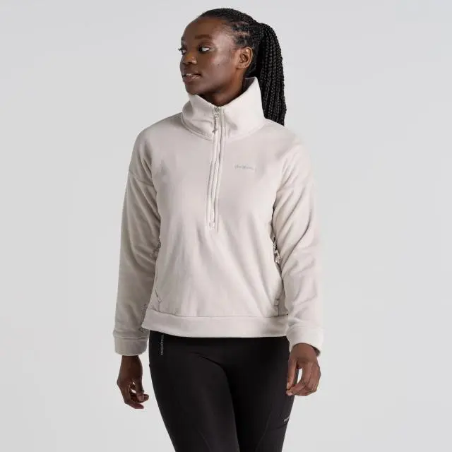Recycled Microfleece 'Caprice' Half-Zip Fleece