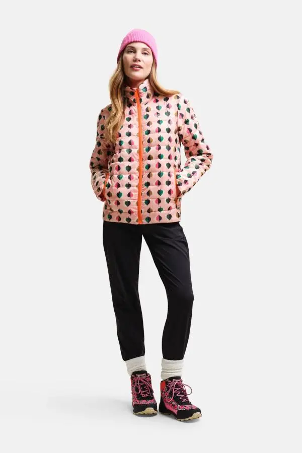 Regatta Women's Orla Kiely Printed Padded Jacket in Pink 
