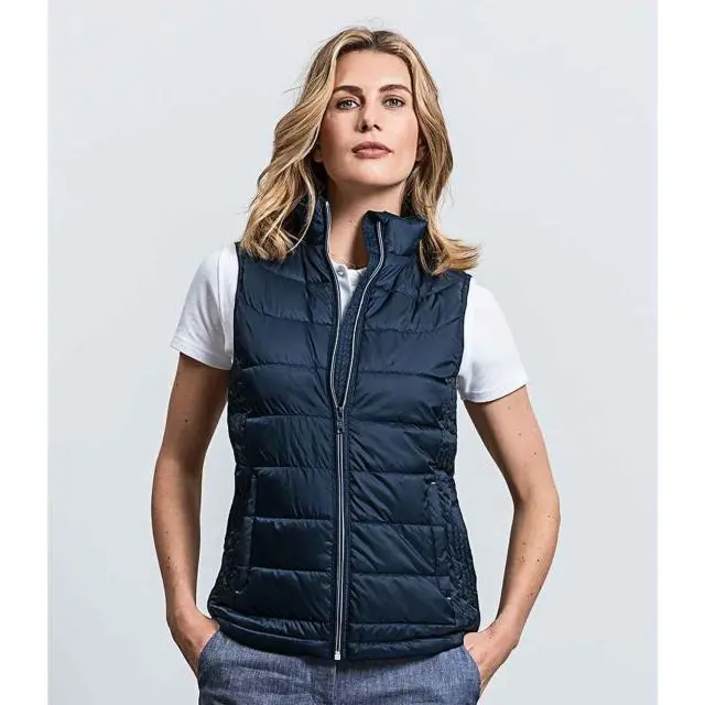 Russell Women's Nano Padded Bodywarmer in Navy 