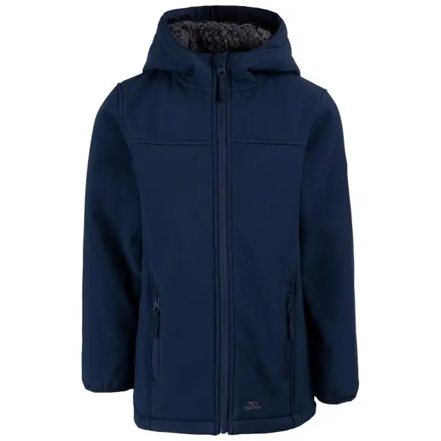 Trespass Kristen Soft Shell Jacket in Navy 