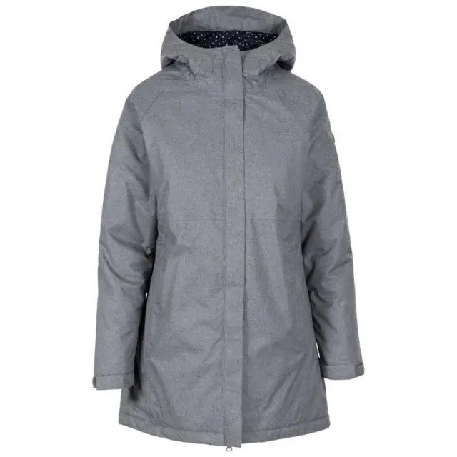 Trespass Women's Wintertime Waterproof Jacket in Grey 