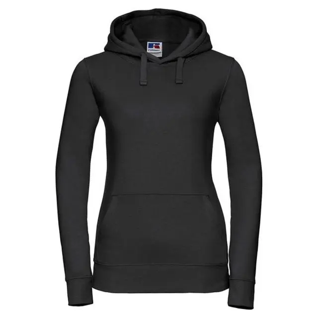 Russell Women's Authentic Hoodie in Black 