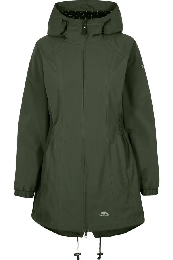 Trespass Women's Waterproof Shell Jacket in Lime | Size: Large